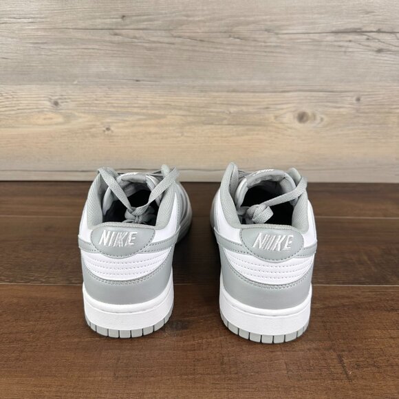 Nike Dunk Low Mens Size 9 White Light Smoke Grey HF5441 105 - Picture 6 of 10